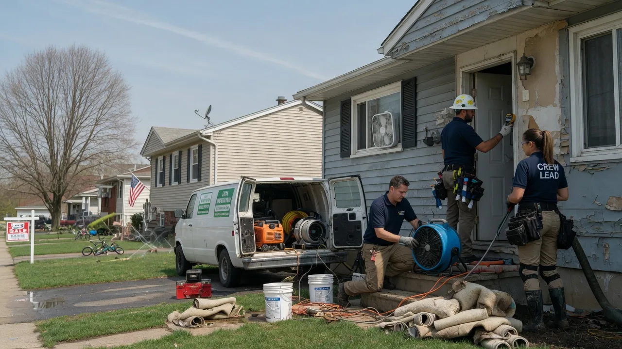 Flood Cleanup in Sarona, WI near me